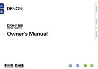 Denon DRA-F109-Owners-Manual 